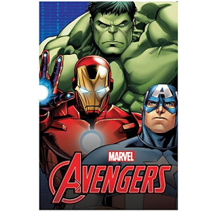 Plaid Avengers multicolore 100x150 cm