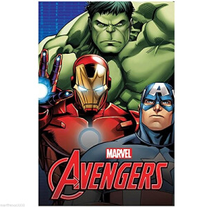Plaid Avengers couleur 30x12 cm