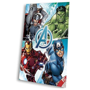 Plaid Avengers multicolore polyester 150x100 cm