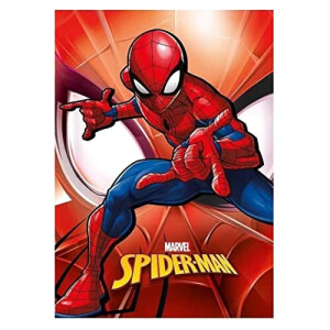 Plaid Spider-man spiderman coton 100x140 cm