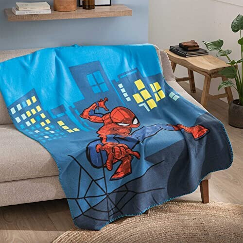 Plaid Spider-man bleu 110x140 cm variant 1 