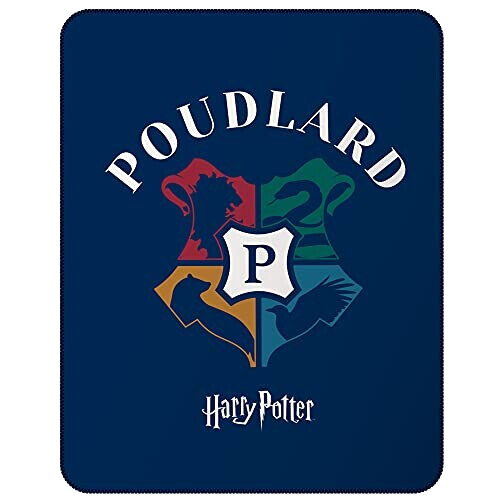 Plaid Harry Potter bleu marine 110x140 cm variant 1 