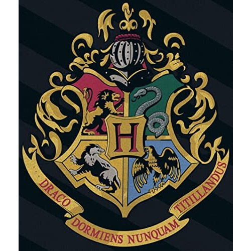 Plaid Harry Potter noir 100x140 cm variant 0 