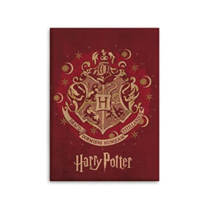 Plaid Harry Potter rouge 100x140 cm