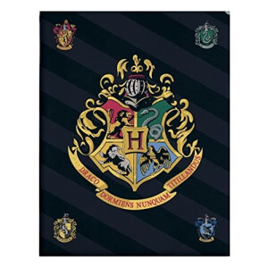 Plaid Harry Potter coton 100x140 cm