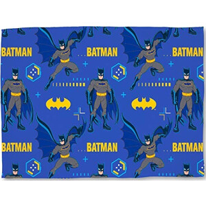 Plaid Batman bleu 100x150 cm