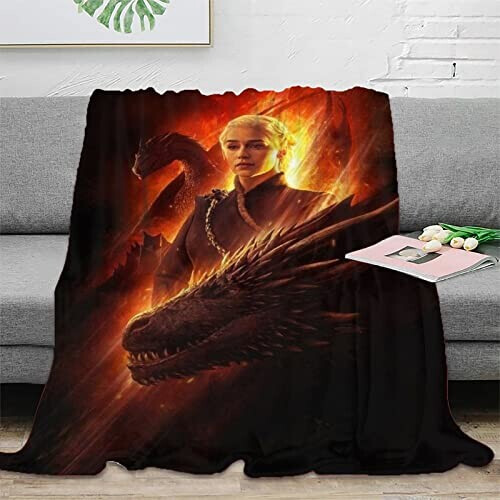 Plaid Dragon - Game of Thrones - polyester 127x152 cm variant 1 