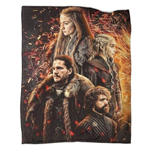 Plaid Game of Thrones polyester 100x130 cm