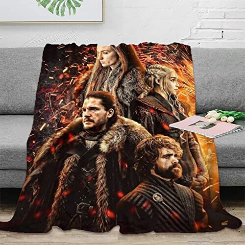 Plaid Game of Thrones polyester 100x130 cm variant 1 