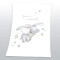 Plaid Dumbo blanc polyester 75x100 cm - miniature