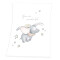 Plaid Dumbo blanc polyester 75x100 cm - miniature variant 1