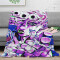 Plaid JoJo's Bizarre Adventure polyester 100x130 cm - miniature