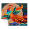 Plaid Phoenix multicolore polyester 150x130 cm - miniature
