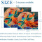 Plaid Phoenix multicolore polyester 150x130 cm - miniature variant 3