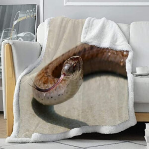 Plaid Serpent coton 75x100 cm