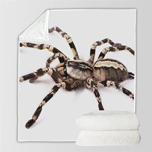 Plaid Araignée couleur polyester 150x200 cm variant 0 