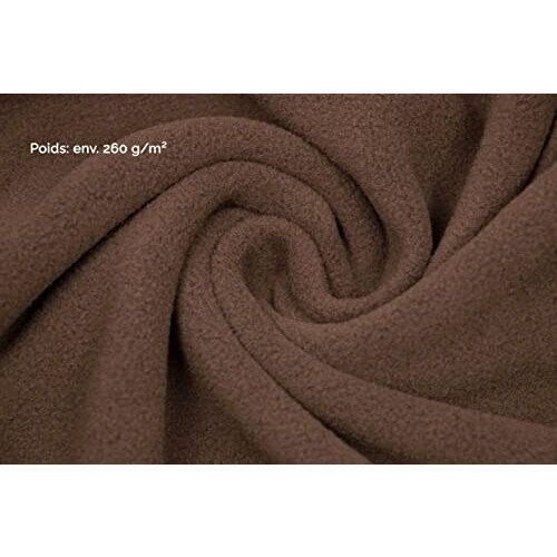 Plaid marron polyester 130x170 cm variant 3 