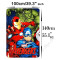 Plaid Hulk, Captain America, Iron man, Thor - Avengers - multicolore polyester 100x150 cm - miniature variant 1
