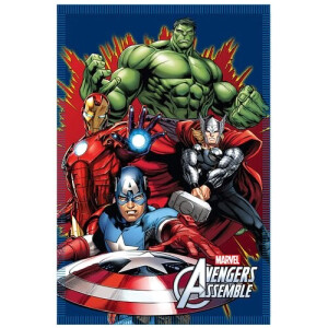 Plaid Avengers rouge 140x100 cm