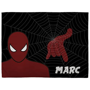 Plaid Avengers araignée polyester 75x105 cm