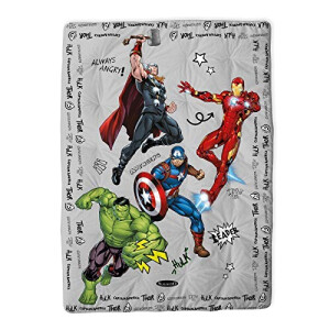 Plaid Avengers unica coton 110x160 cm