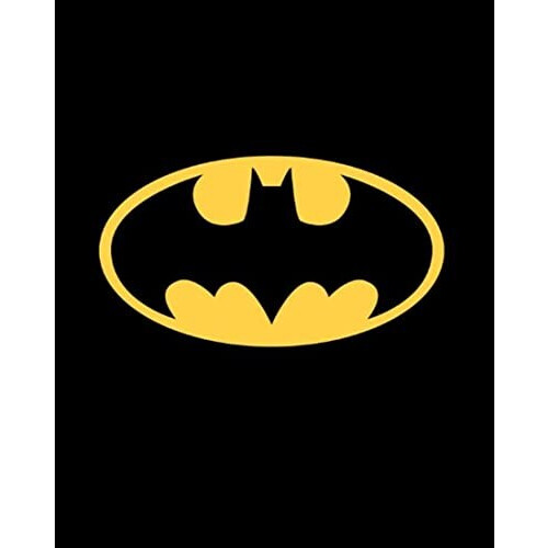Plaid Batman noir/jaune polyester 100x140 cm