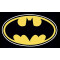 Plaid Batman noir/jaune polyester 100x140 cm - miniature variant 1