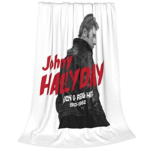 Plaid Johnny Hallyday 203.2x152.4 cm variant 0 