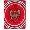 Plaid Arsenal FC rouge 119.4x149.9 cm - miniature