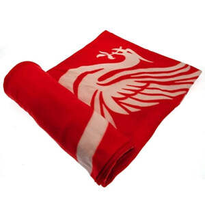 Plaid Liverpool FC rouge polyester 125x150 cm