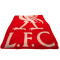 Plaid Liverpool FC rouge polyester 125x150 cm - miniature variant 1