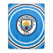 Plaid Manchester City bleu - miniature