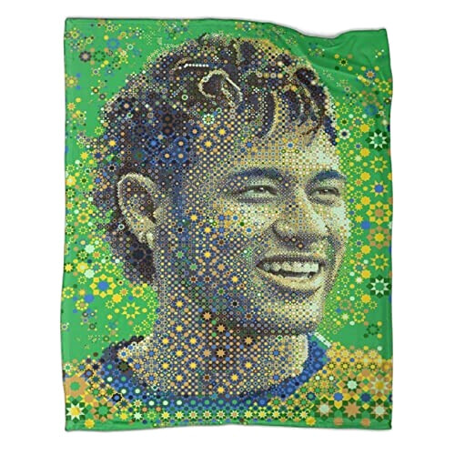 Plaid Neymar world cup- polyester 127x152 cm variant 2 