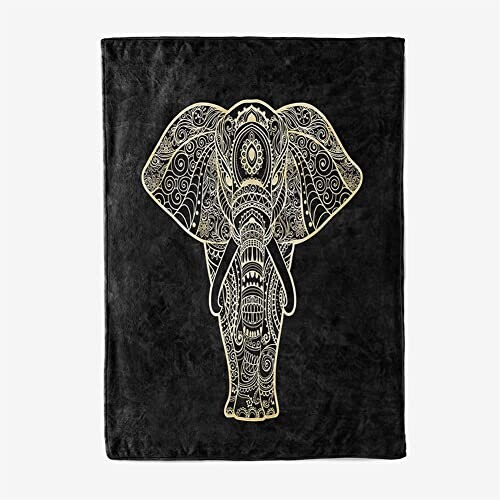 Plaid Éléphant l'éléphant microfibre 80x120 cm variant 1 