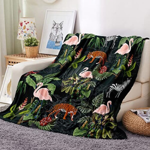 Plaid Escargot tigre microfibre 80x120 cm