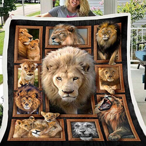 Plaid Lion 150x130 cm