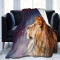 Plaid Lion laine 70x100 cm - miniature