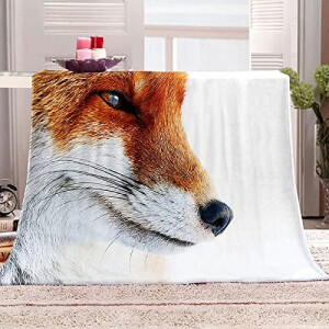 Plaid Renard polyester 150x200 cm