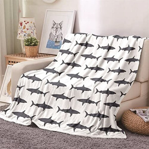 Plaid Requin microfibre 180x240 cm