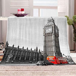 Plaid Londres polyester 180x200 cm