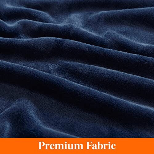 Plaid bleu marin polyester 230x230 cm variant 0 