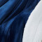 Plaid bleu marin laine 150x200 cm - miniature variant 3