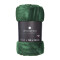 Plaid vert sapin polyester 125x150 cm - miniature variant 1